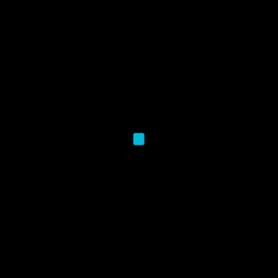 Animated logo motion graphics loop